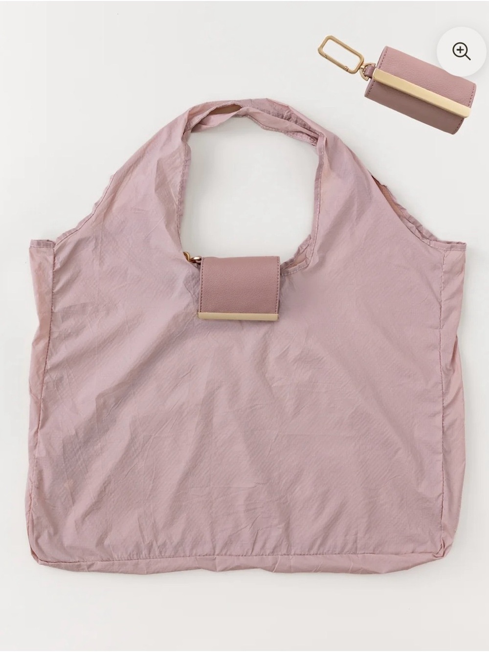 KEOTE Keychain Tote Bag in Blush